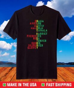 Black History Month 2021 Dream Like Leaders Kings and Queens T-Shirt