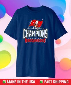 Bucs Tampa Bay Unisex Tee T-Shirt Super Bowl LV 55 Champions Buccaneers 2021, Tampa Bay Buccaneers NFC South Champs Football Shirt