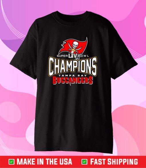 Bucs Tampa Bay Unisex Tee T-Shirt Super Bowl LV 55 Champions Buccaneers 2021, Tampa Bay Buccaneers NFC South Champs Football Shirt