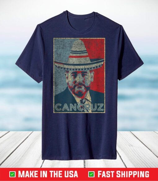 CanCruz - Ted Cruz Cancun Vacation - Funny Mexican Sombrero T-Shirt