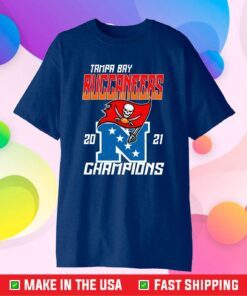 Champions Tampa Bay Buccaneers, 2021 NFL Super Bowl LV T-Shirt