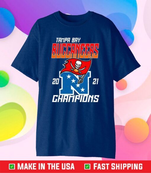 Champions Tampa Bay Buccaneers, 2021 NFL Super Bowl LV T-Shirt