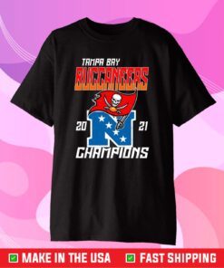 Champions Tampa Bay Buccaneers, 2021 NFL Super Bowl LV T-Shirt