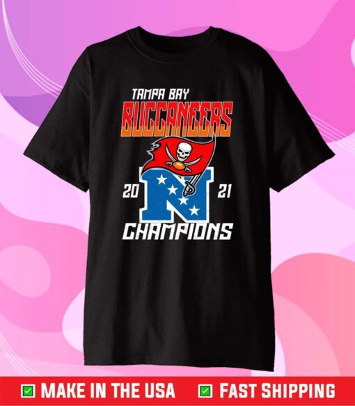 Champions Tampa Bay Buccaneers, 2021 NFL Super Bowl LV T-Shirt