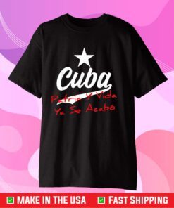 Cuba Vida CUBA Patria SE ACABÓ EL SILENCIO Classic T-Shirt