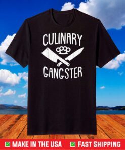Culinary Gangster Chef Funny Kitchen Staff Cook-ing T-Shirt