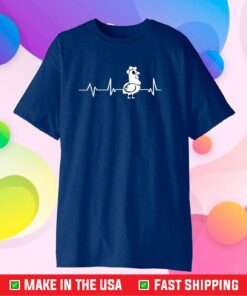 Cute Baby Chicken Heartbeat Chicken Classic T-Shirt