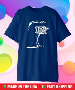 Disc Golf Basket Reaper Sickle Unisex T-Shirt