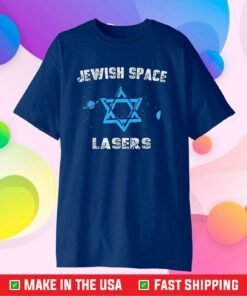 Jewish Space Laser Vintage Style Gift T-Shirt