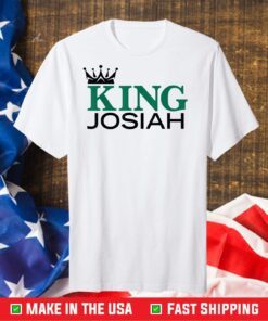 King Josiah White T-Shirt