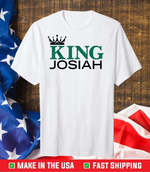 King Josiah White T-Shirt