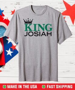 King Josiah White T-Shirt