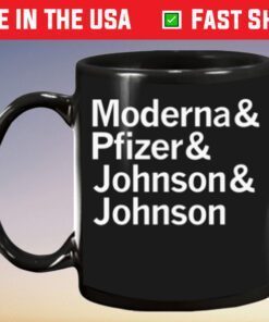 Moderna Pfizer Johnson Johnson Mug