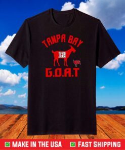 Tampa Bay Football G.O.A.T Greatest Of All-Time Buccaneer Fan T-Shirt, NFL Buccaneers 2021 Super Bowl LIV Champions Shirt