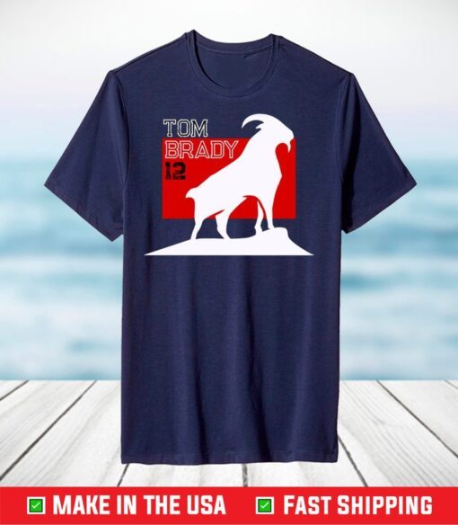 Tom Brady Goat 12 Tampa Bay Buccaneers shirt, NFL Champion Team shirt