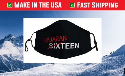 16 Year Old Birthday Gift For Boys and Girls In Quarantine Cloth Face Mask