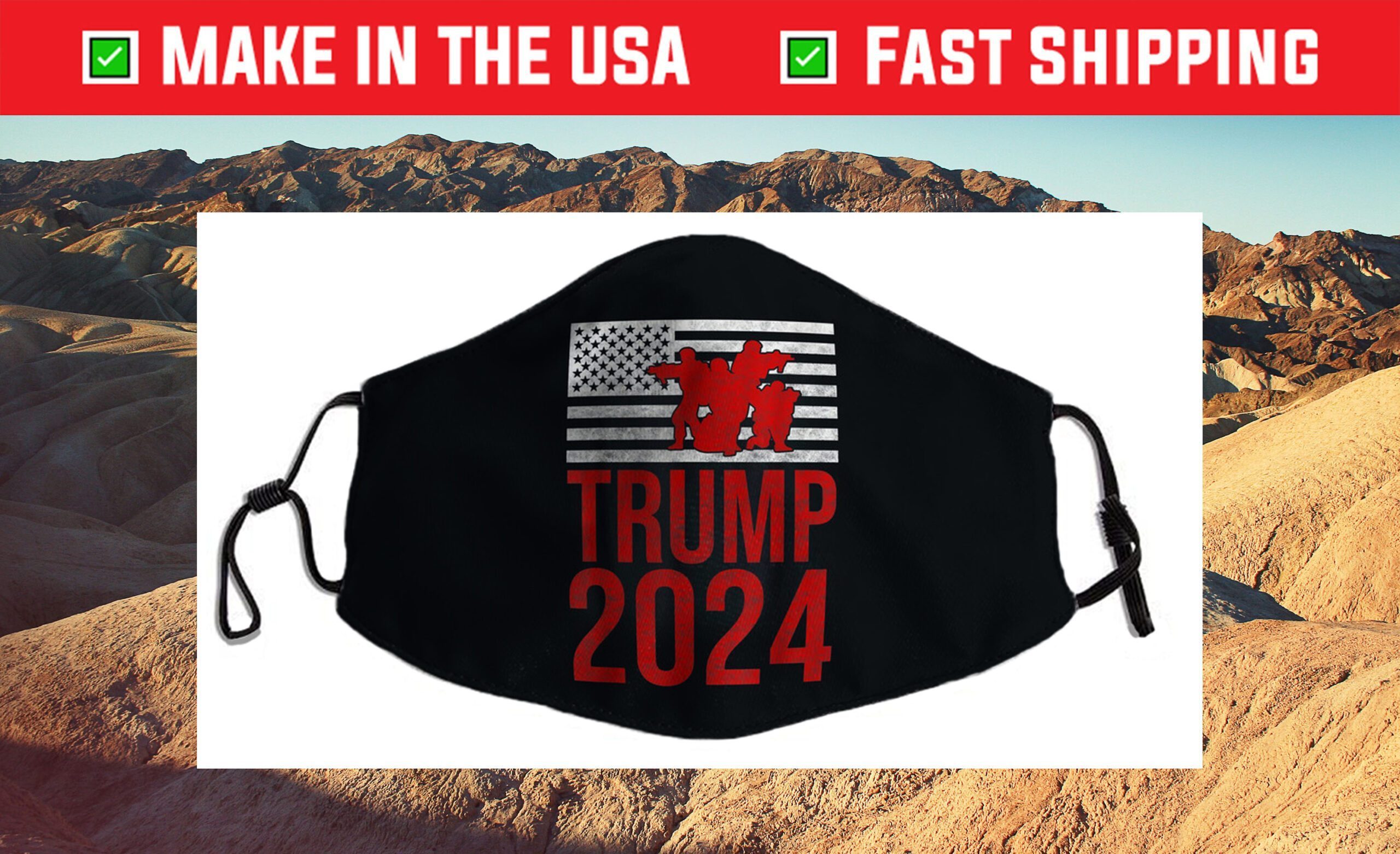 American Flag Design Trump 2024 Cloth Face Mask ShirtElephant Office   American Flag Design Trump 2024 Face Mask 3 Scaled 