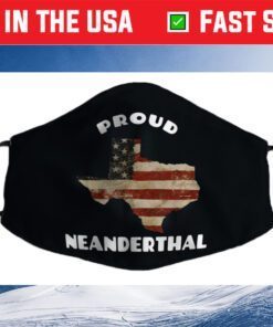 American Flag Red State Texas President Joe Biden Saying Cloth Face Mask