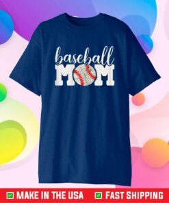 Baseball Mom Shirt Gift - Cheering Mother of Boys Outfit Gift T-Shirt