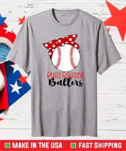 Busy Raising Ballers Baseball Mom Shirts Baseball Tee Cute Classic T-Shirt