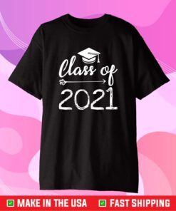 Class Of 2021 Senior High School College Graduation Classic T-Shirts