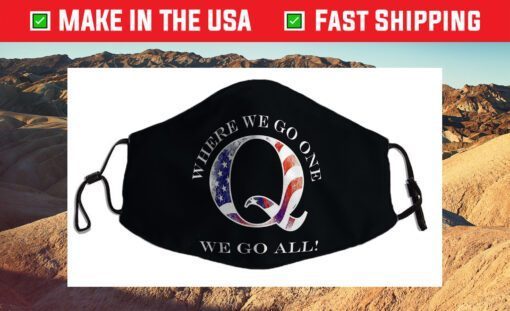 Clothing QAnon WWG1WGA Q Anon Filter Face Mask