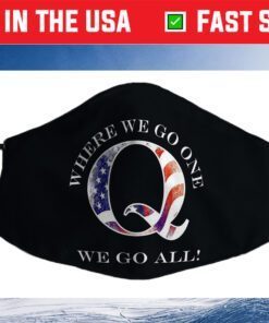 Clothing QAnon WWG1WGA Q Anon Filter Face Mask