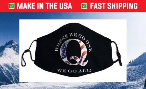 Clothing QAnon WWG1WGA Q Anon Filter Face Mask