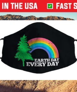 Earth Day Everyday Cloth Face Mask