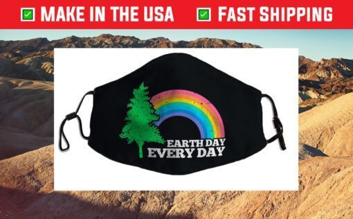 Earth Day Everyday Cloth Face Mask