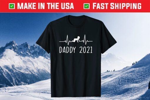 First Time Father New Dad Expecting Daddy 2021 Classic T-Shirt