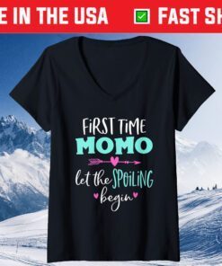 First Time Momo Let The Spoiling Begin Blessed Momo Classic T-Shirt