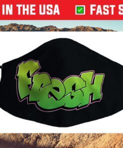 Fresh Graffiti Style Graphic Us 2021 Face Mask