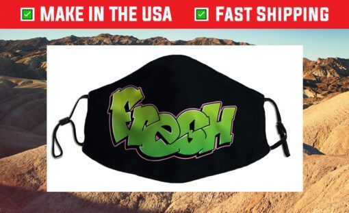 Fresh Graffiti Style Graphic Us 2021 Face Mask