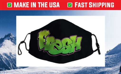 Fresh Graffiti Style Graphic Us 2021 Face Mask