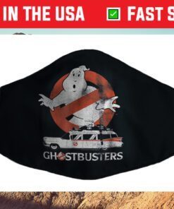 Ghostbusters No Ghost with Ecto Vector Us 2021 Face Mask