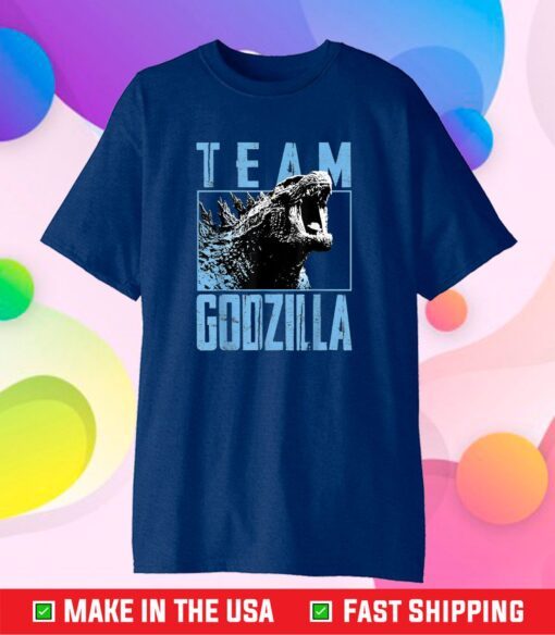 Godzilla vs Kong - Official Team Godzilla Neon Classic T-Shirt