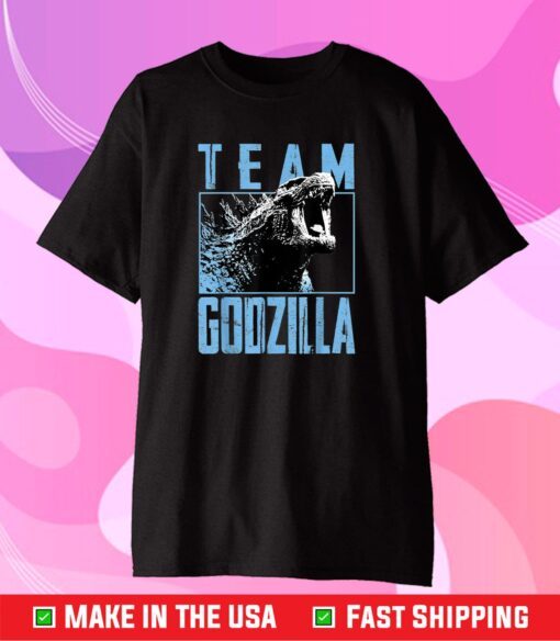 Godzilla vs Kong - Official Team Godzilla Neon Classic T-Shirt