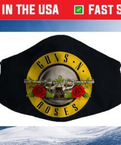 Guns N' Roses Bullet Cloth Face Mask