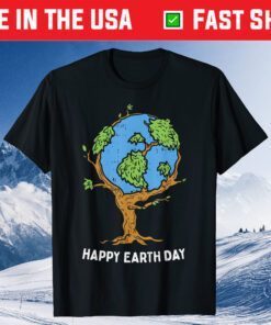 Happy Earth Day Shirt 2021 Tree Planet Environmentalist Gift T-Shirt