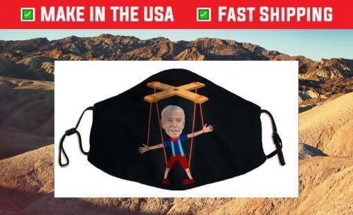 Joe Biden as a Puppet Cloth Face Mask