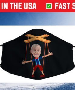 Joe Biden as a Puppet Cloth Face Mask