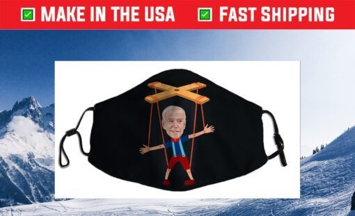 Joe Biden as a Puppet Cloth Face Mask