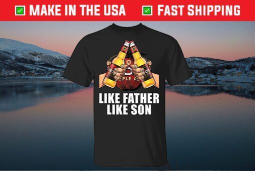 Like Father Like Son Redd's Apple Ale Unisex T-Shirt