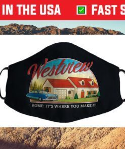 Marvel WandaVision Westview Retro Cloth Face Mask