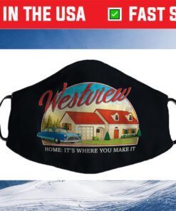 Marvel WandaVision Westview Retro Cloth Face Mask