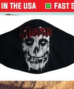 Misfits Splatter Us 2021 Face Mask