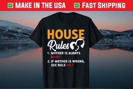 Mother's Day - Mother House Rules Classic T-Shirt