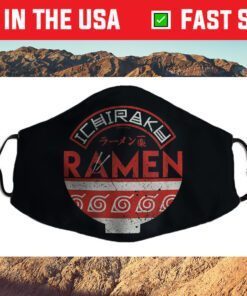 Naruto Shippuden Ichiraku Ramen 2 Color Us 2021 Face Mask