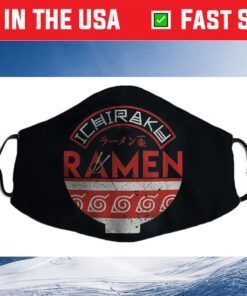 Naruto Shippuden Ichiraku Ramen 2 Color Us 2021 Face Mask